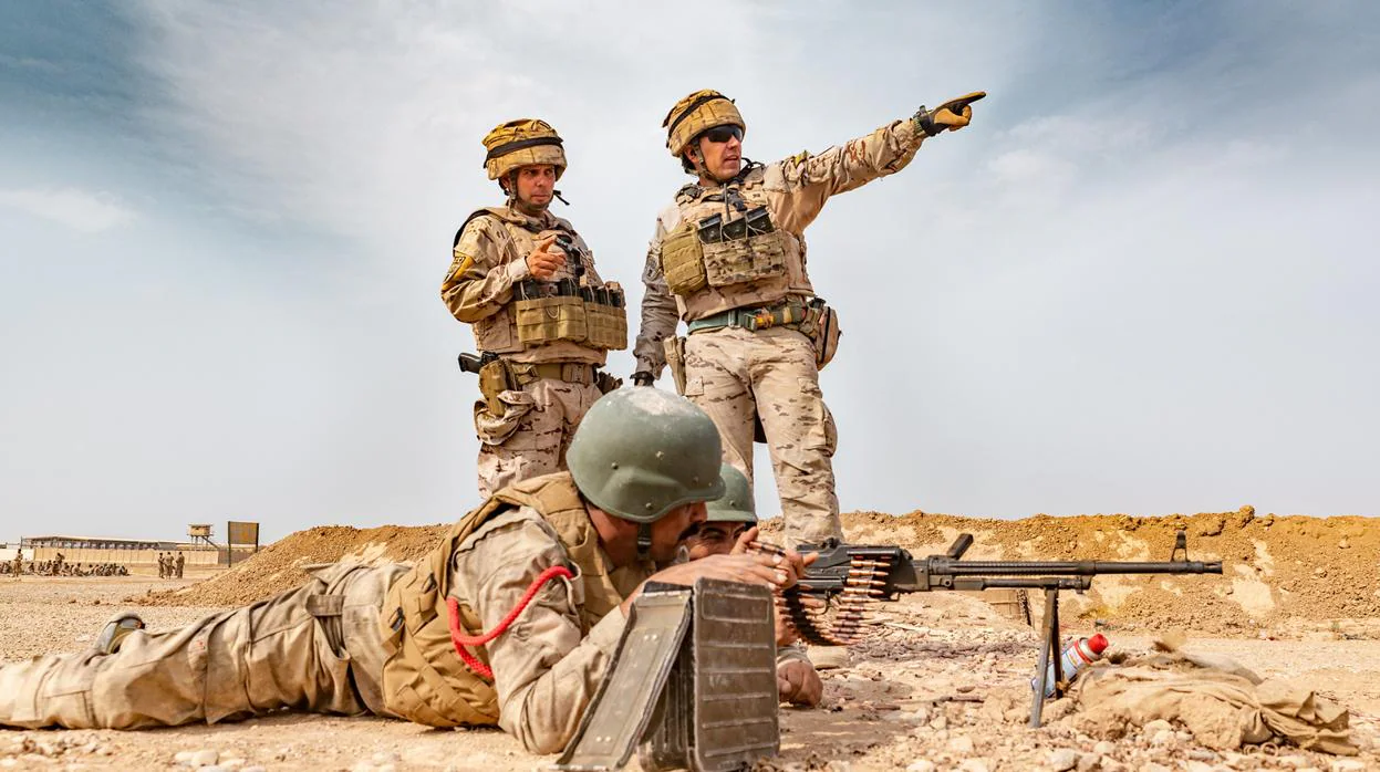 Tres militares desplegados en Irak