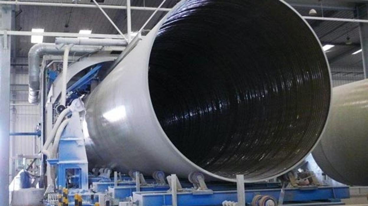 Future Pipe se dedica a la fabricación de tuberías. La empresa de Ejea fue adquirida en 2013 por un grupo de inversores con sede central en Dubai