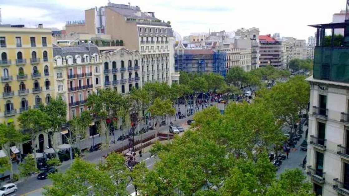 El paseo de Gràcia de Barcelona es una de las zonas más caras de la ciudad