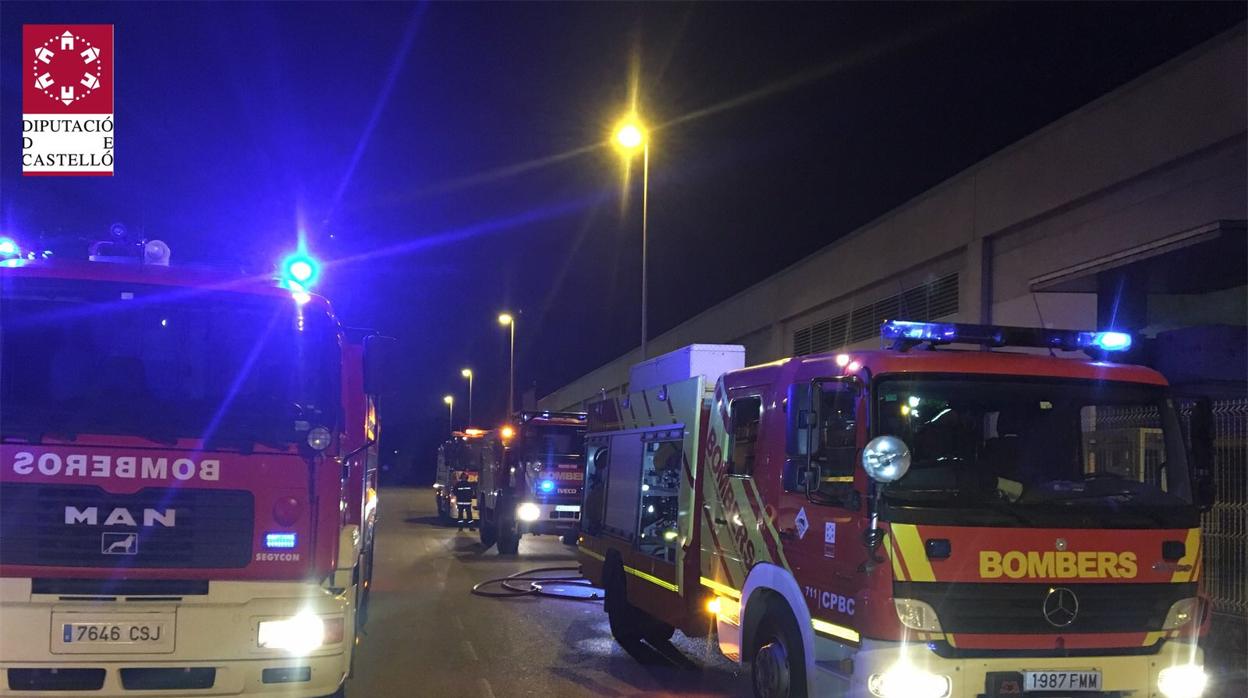 Imagen de archivos de unos bomberos de Castellón