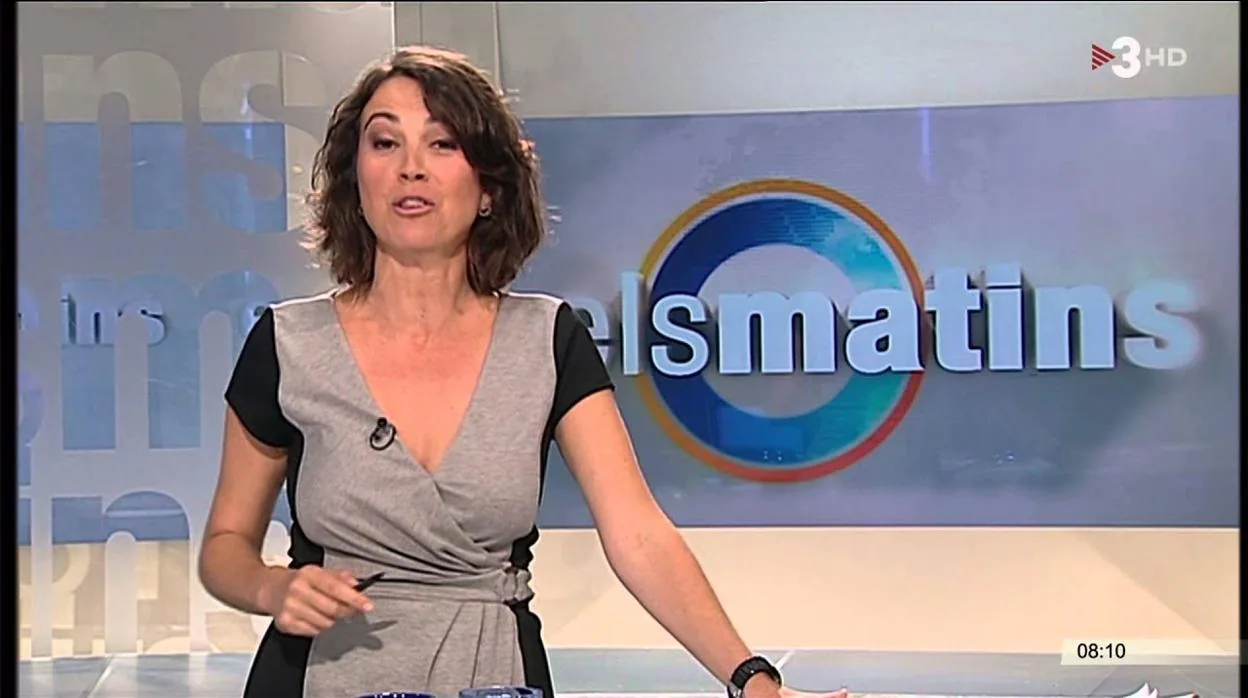 La presentadora de «Els matins», Lídia Heredia