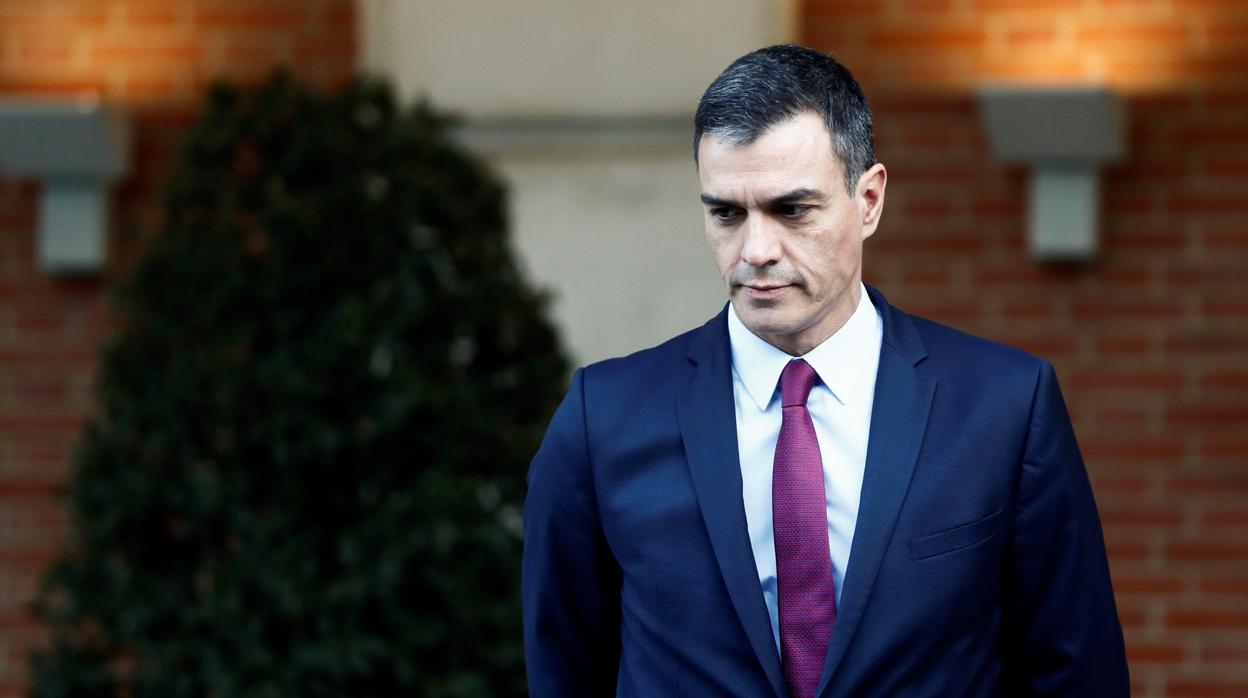 Pedro Sánchez, esperando en La Moncloa a Albert Rivera