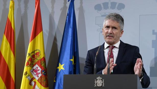 Grande Marlaska: «No estamos desbordados»