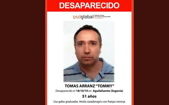 Buscan a un hombre de 51 años desaparecido desde el viernes en Aguilafuente (Segovia)