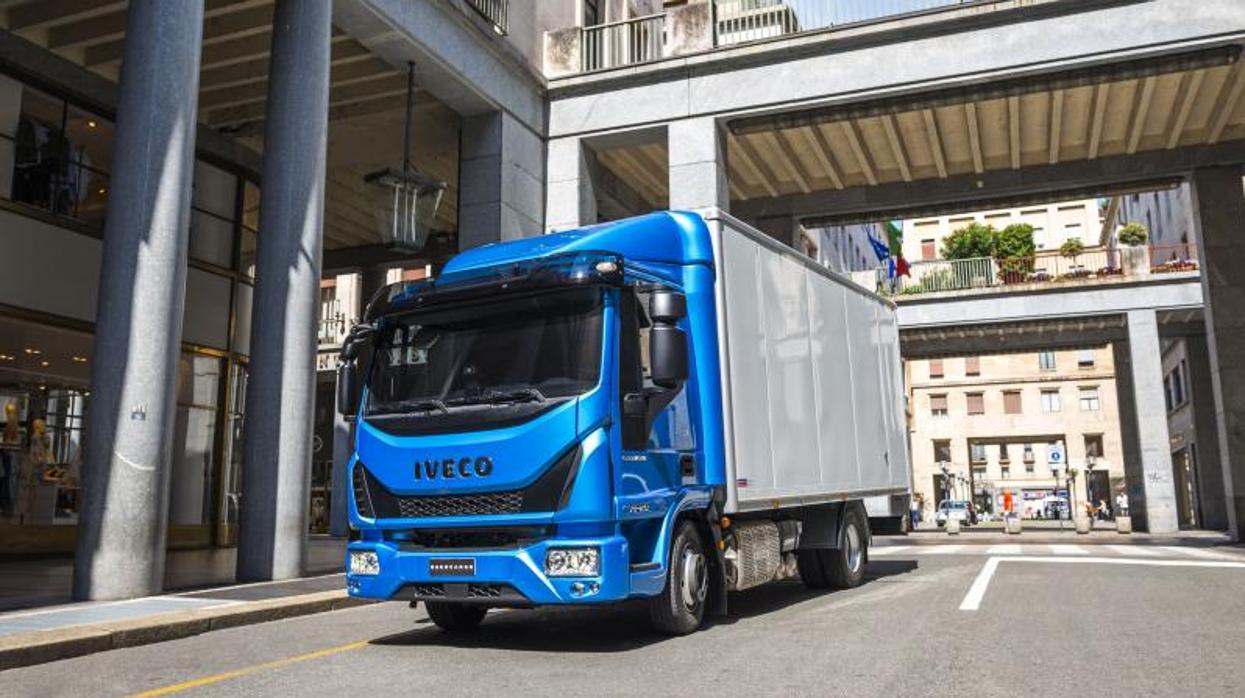 Un camión de la marca Iveco, condenada por un juzgado pontevedrés