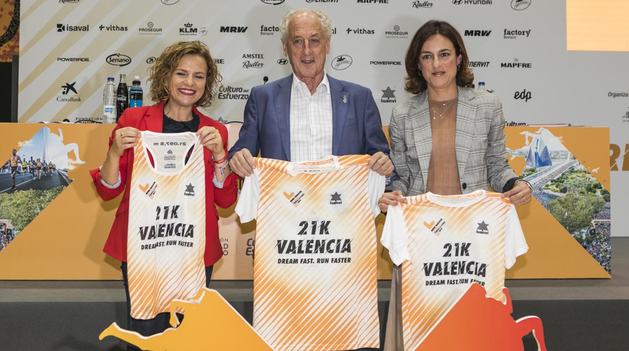 Imagen de la presentación del Medio Maratón