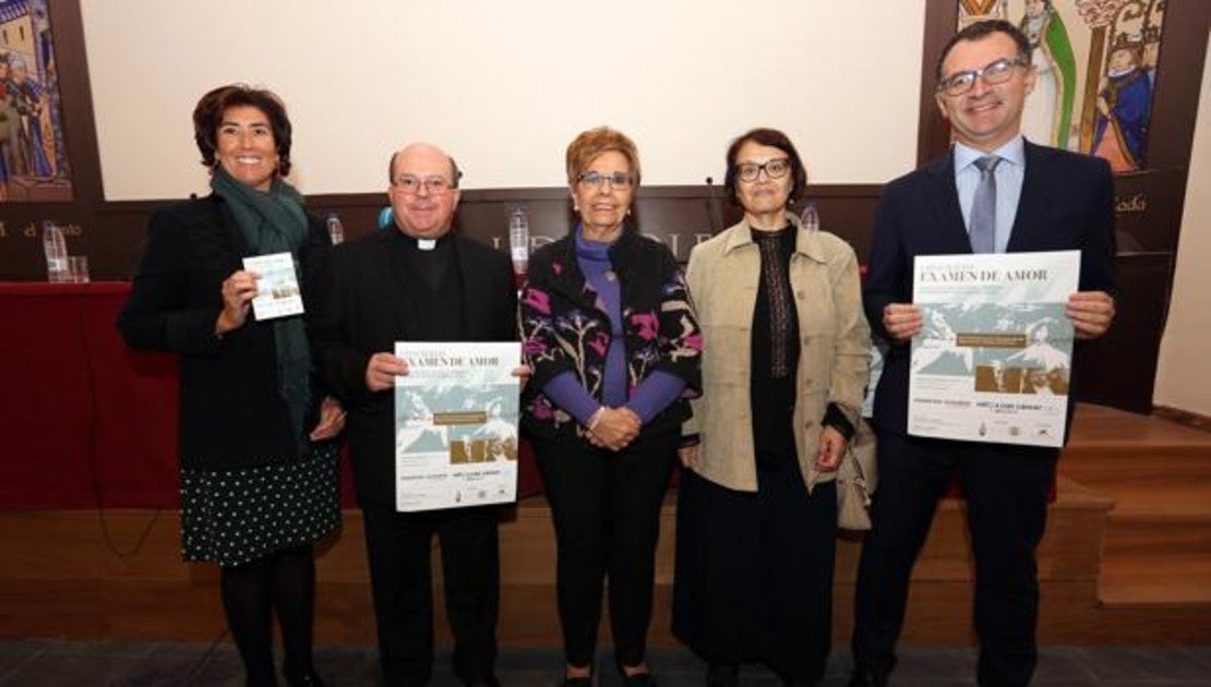 Presentación del concierto benéfico en la catedral