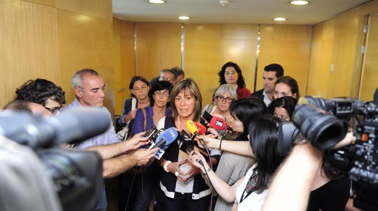 Núria Marín, alcaldesa de l'Hospitalet de Llobregat