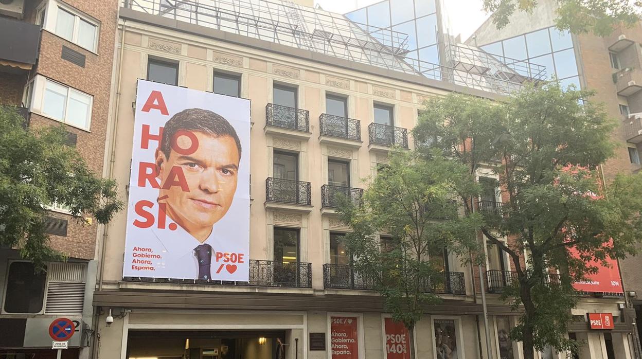 «Ahora sí», lema del PSOE para las elecciones generales del 10-N
