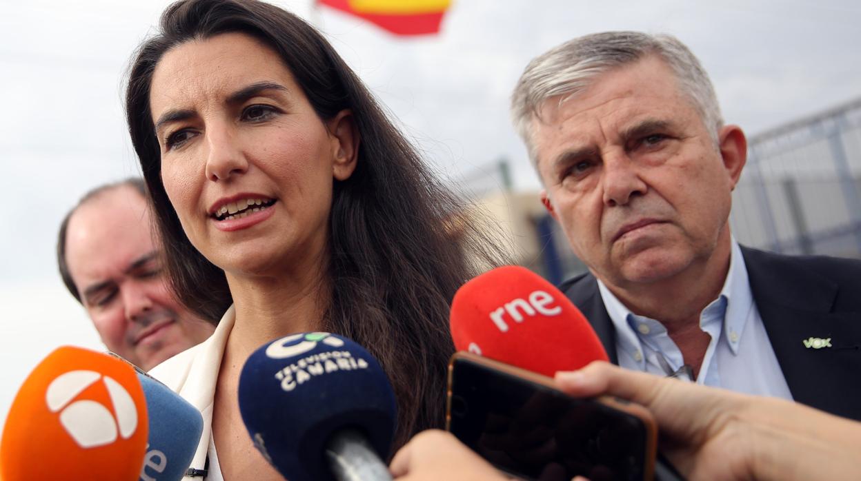 La presidenta del Vox en Madrid, Rocío Monasterio