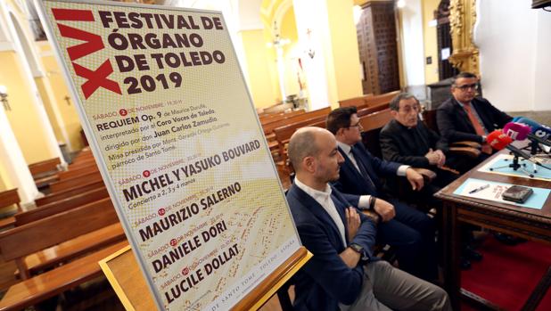 Un concierto a cuatro manos y pies en el Festival de Órgano de Toledo