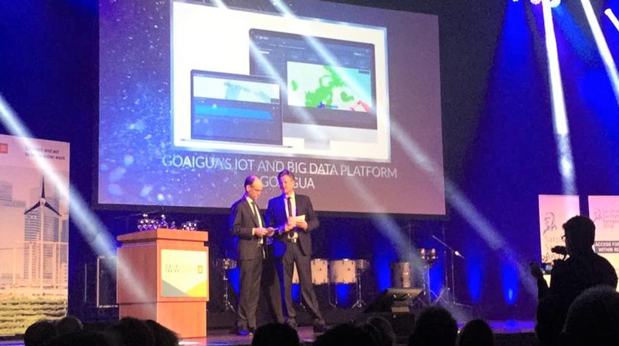 Imagen de la entrega de premios celebrada en Amsterdam