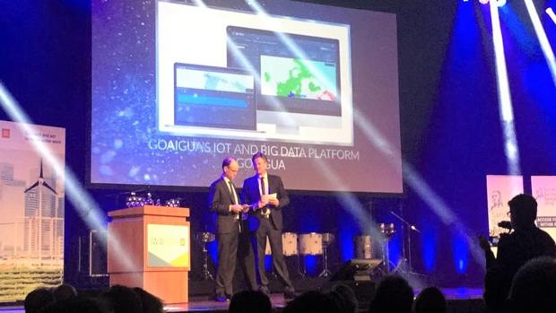 GOAigua gana el premio internacional Aquatech Innovation Award 2019