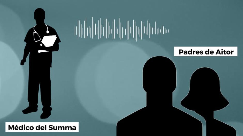 El médico del Summa 112 que atendió la llamada de los padres de Aitor: «Respira perfectamente»