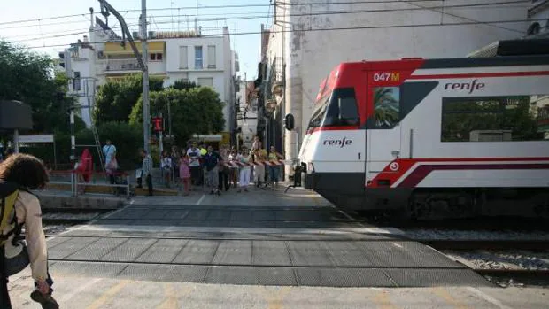 Un atropello entre Sant Pol y Calella (Barcelona) interrumpe la circulación ferroviaria