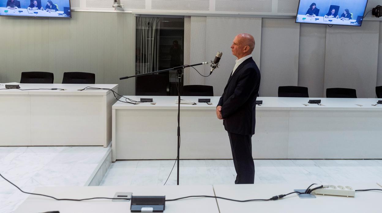 Hugo Carcajal, en la Audiencia Nacional