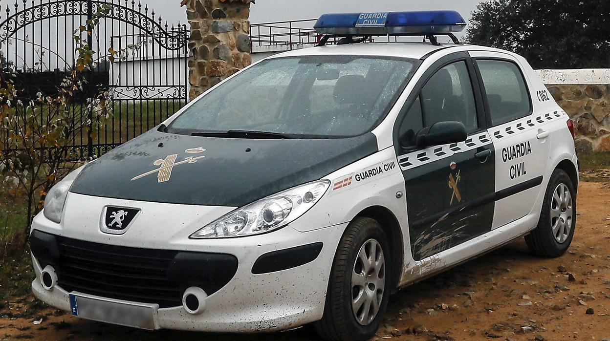 Un vehículo de la Guardia Civil en una imagen de archivo