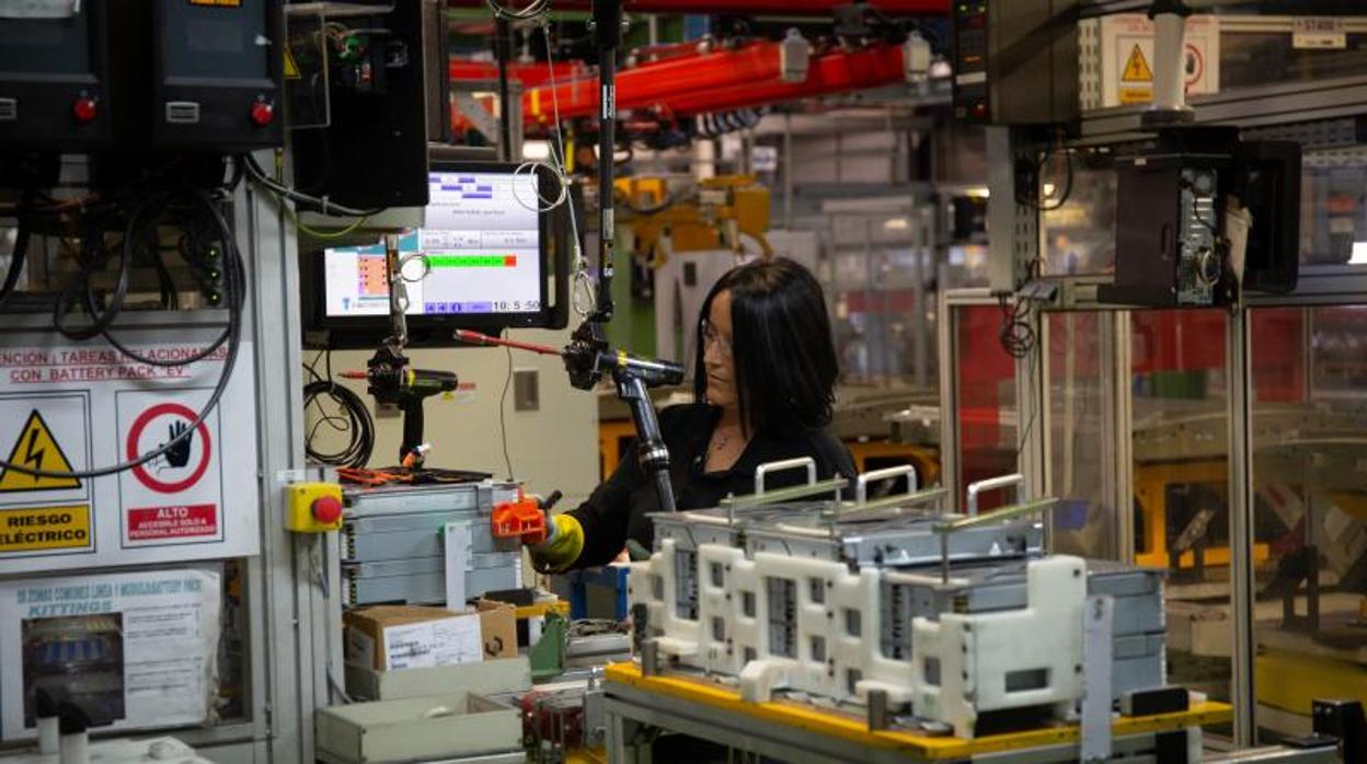 Planta de producción de Nissan en Barcelona