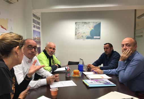 Reunión del concejal con técnicos para el seguimiento de la limpieza