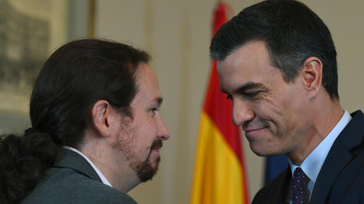 Pablo Iglesias y Pedro Sánchez