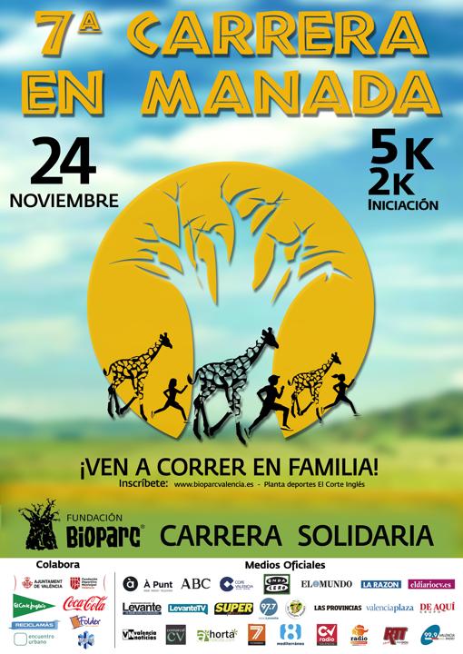 Última llamada para inscribirse en la séptima Carrera en Manada de Bioparc Valencia