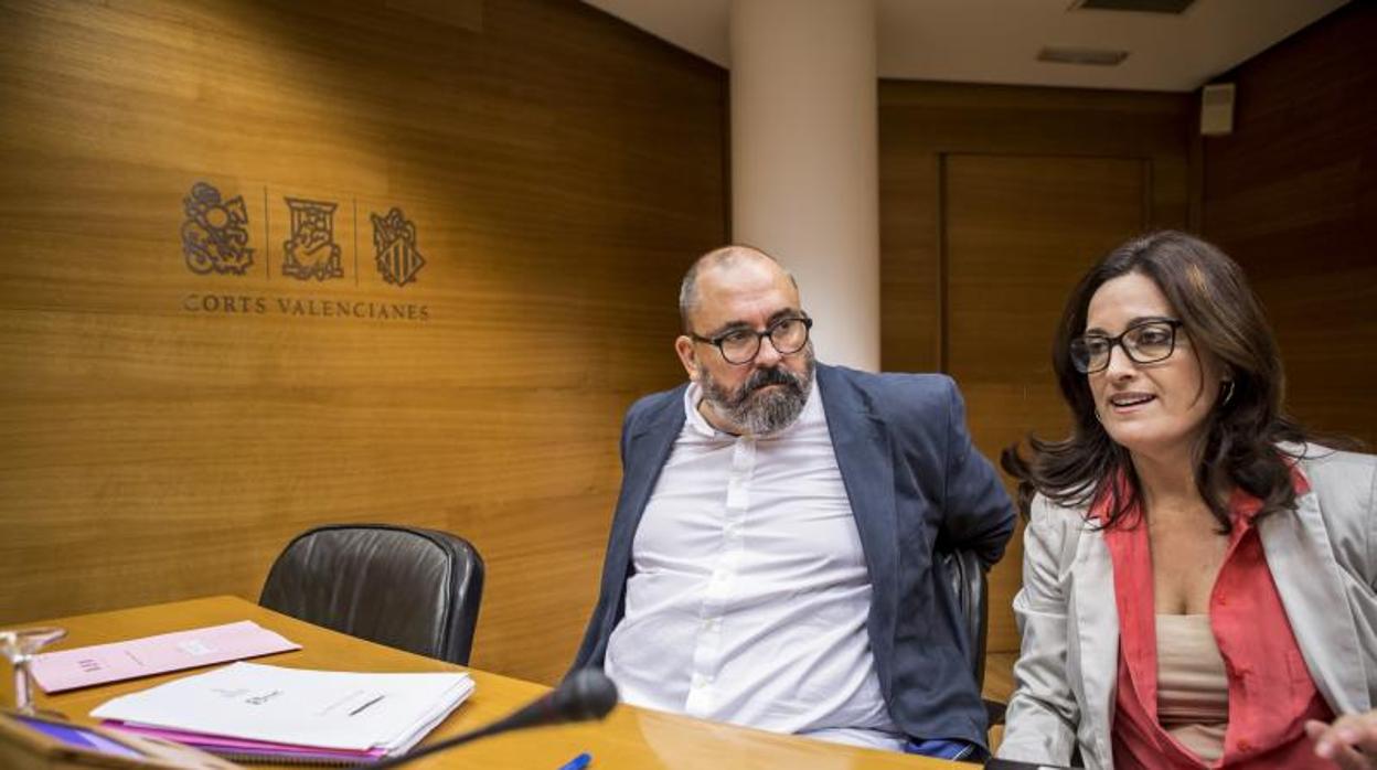 Enric Nomdedéu en Les Corts Valencianes