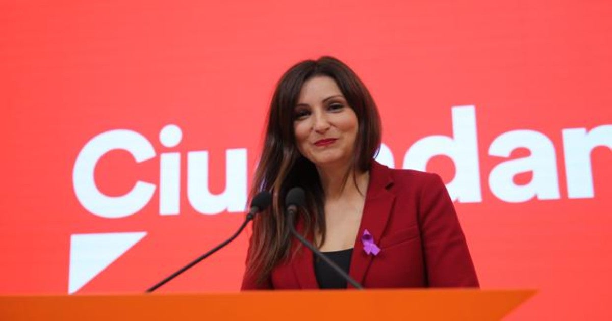 La portavoz de Ciudadanos, Lorena Roldán