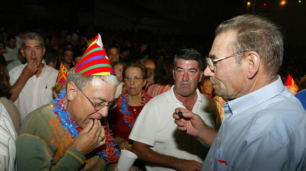 Celebración de Nochevieja, en una imagen de archivo