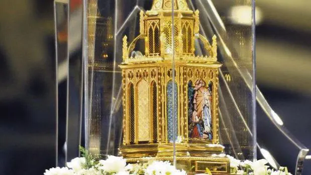 Las reliquias de santa Bernardita de Lourdes recalan en Aragón en su periplo por España