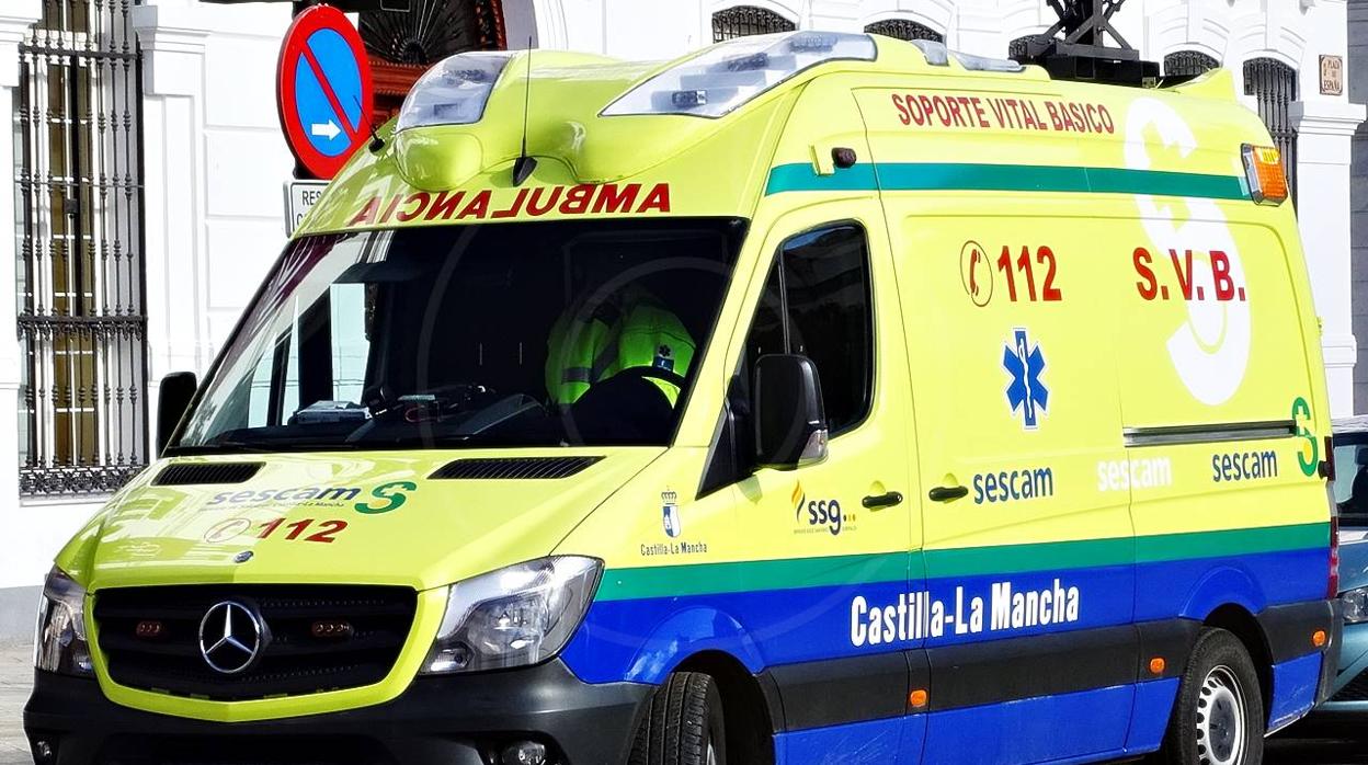 La mujer fue traslada al centro de salud de Porzuna