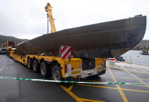 La «panza» del narcosubmarino llevaba cien millones de euros en cocaína