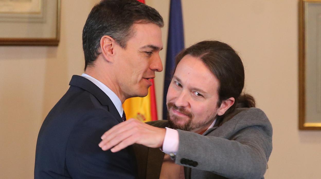 Pedro Sánchez y Pablo Iglesias