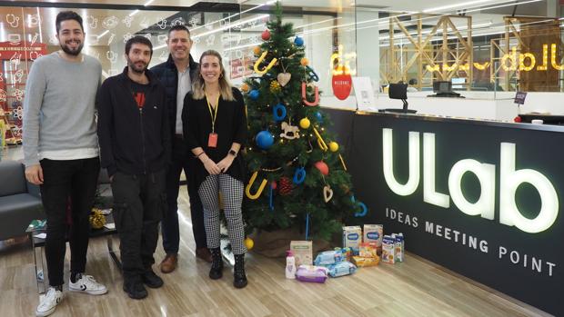 ULab activa su campaña solidaria de recogida de alimentos infantiles para la Asociación Nazaret