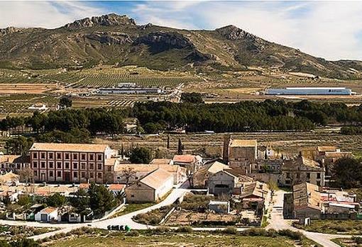 vista panorámica de la Colonia Santa Eulalia difundida por su propietario en el anuncio de la ventA