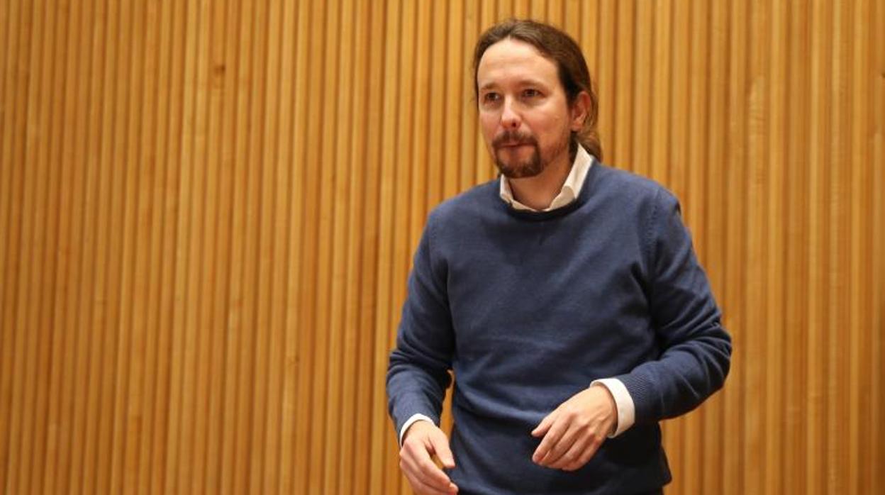 Pablo Iglesias, secretario general de Podemos