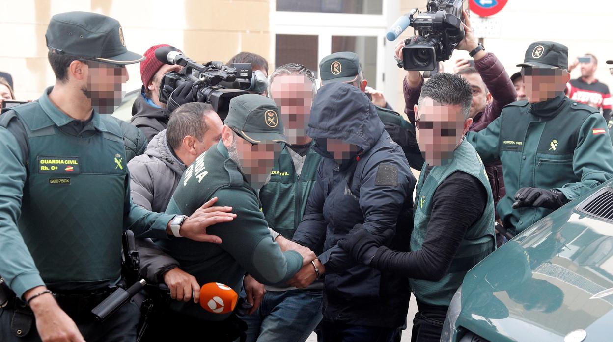 Imagen de Jorge Ignacio Palma tomada el pasado 6 de diciembre en los juzgados de Alzira