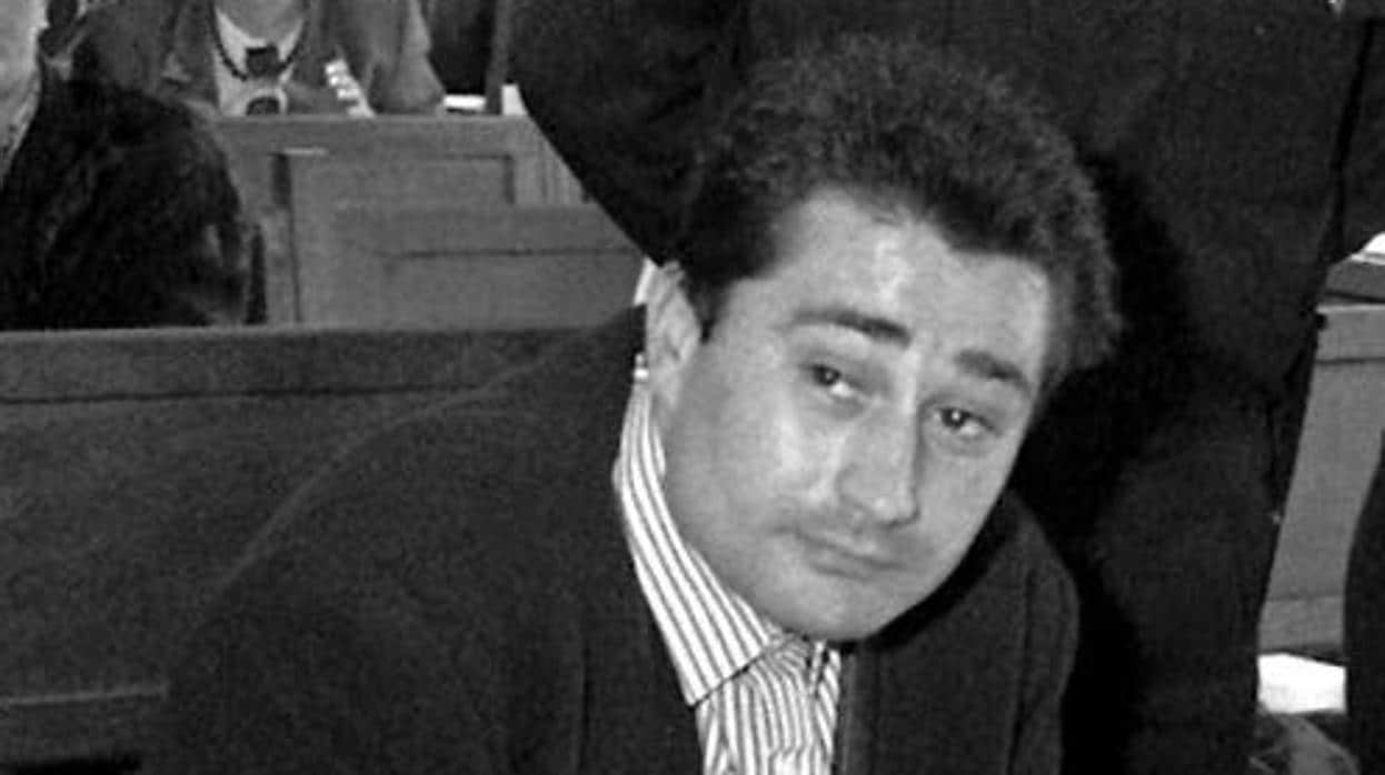 Charlín Pomares, en una imagen de 1991 durante una declaración judicial por la Operación Nécora
