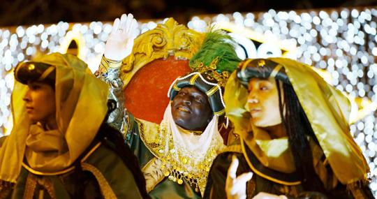 Imagen de archivo de la cabalgata de los Reyes Magos en Valencia