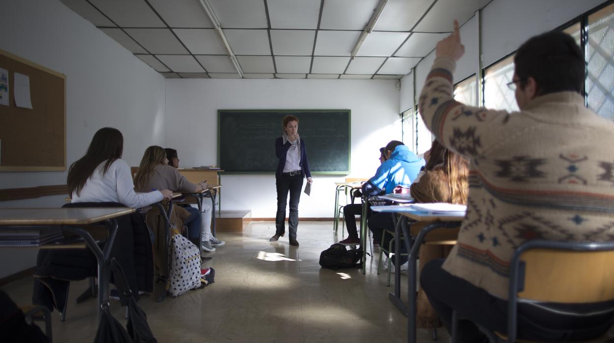 Alumnos con TDAH en una clase impartida en un centro especializado