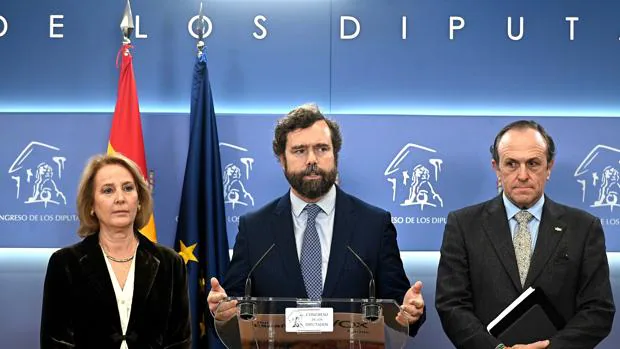 Abascal inicia su ofensiva anti-PP en el Congreso atacando al Gobierno de Murcia
