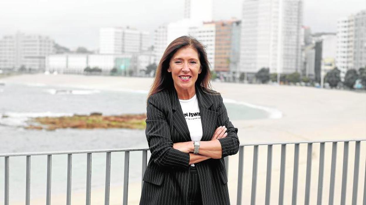 Beatriz Mato, durante la campaña electoral del pasado mes de mayo