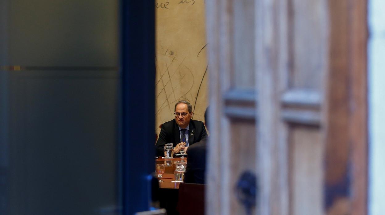 El presidente de la Generalitat, Quim Torra