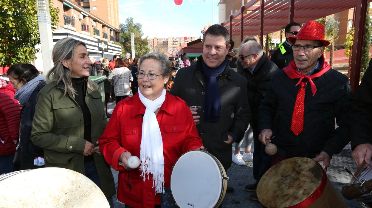 Milagros Tolón y Emiliano García-Page, en