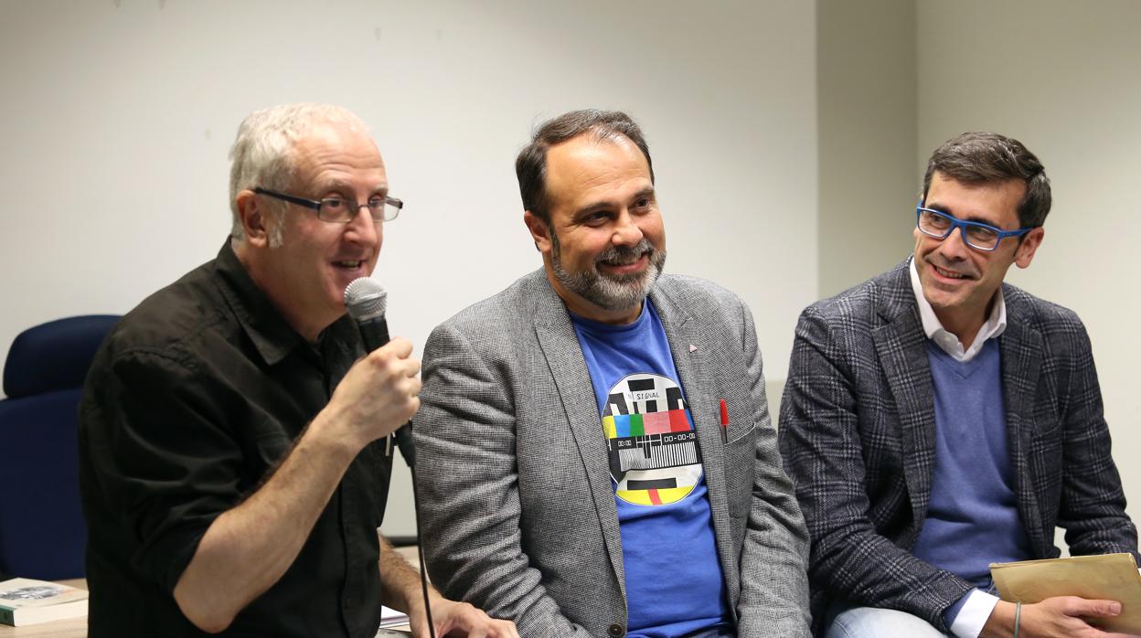 Luis Rodríguez Bausá, Javier Mateo y Eduardo Sánchez Butragueño