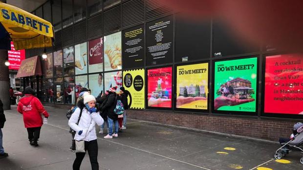 Madrid se luce en Times Square para seducir al turista