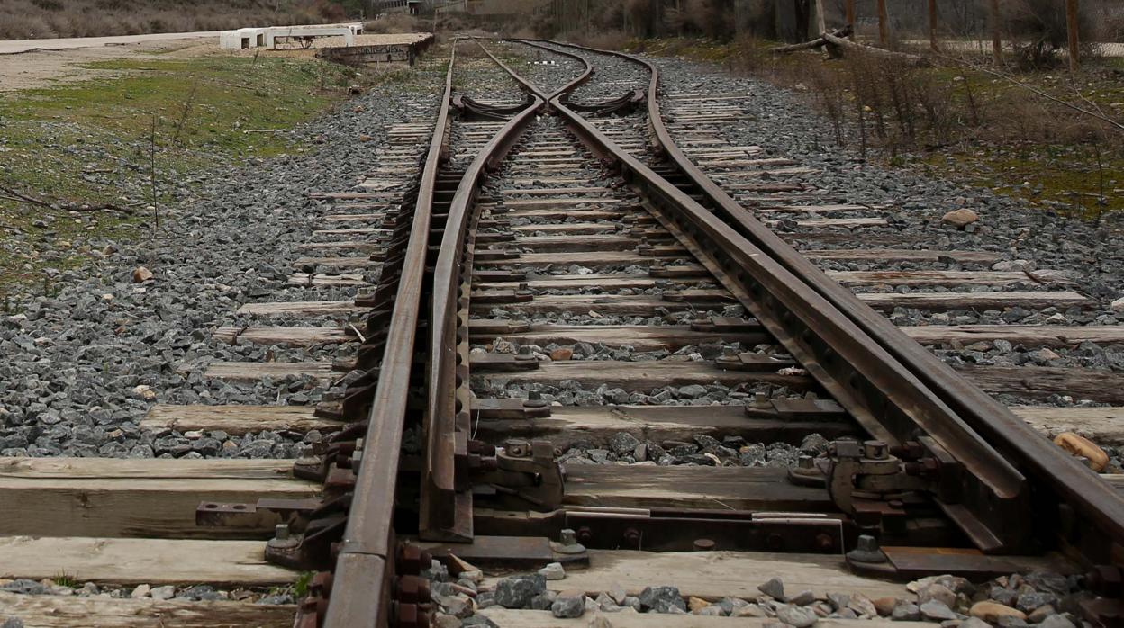 Imagen de archivo de unas vías ferroviarias