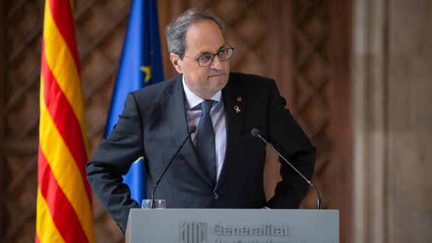 Quim Torra convoca un pleno para que el Parlament le ratifique como presidente