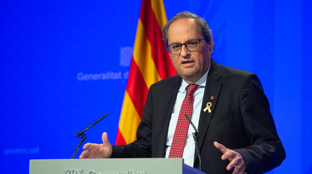 Quim Torra, presidente de la Generalitat