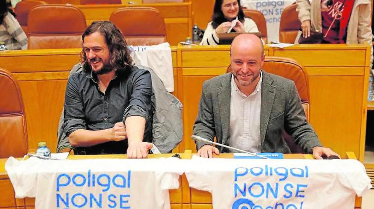 Una foto en el Parlamento gallego que ya no se podrá volver a ver