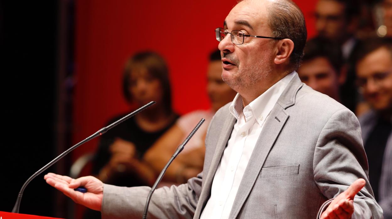 Javier Lambán, presidente de Aragón y líder regional del PSOE